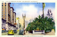 View in Pershing Square, Los Angeles, California