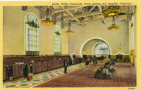 Ticket Concourse, Union Station, Los Angeles, California