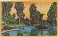 A Park Scene in Beverly Hills, California