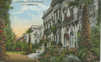 A Group of Fine Residences, Los Angeles, Cal