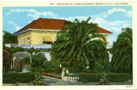 Residence of Gloria Swanson, Beverly Hills, California