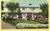 Residence of Mr. and Mrs. George Burns (Gracie Allen), Beverly Hills, California