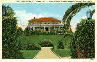 The House that Jokes Built', Home of Will Rogers, Beverly Hills, California