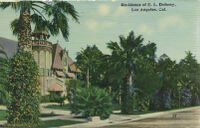 Residence of E.L. Doheny, Los Angeles, Cal