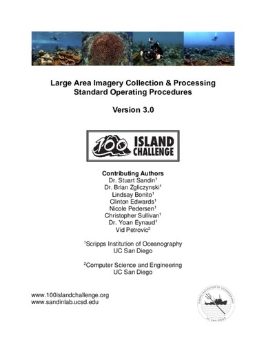 Large Area Imagery Collection & Processing Standard Operating Procedures - Version 3.0 (2021)