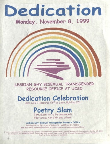 Lesbian Gay Bisexual Transgender Association (LGBTA) scrapbook