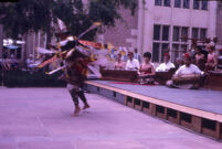 Baris danced by H. Chung; UCLA Balinese Gamelan; UCLA Alumnae Center performance