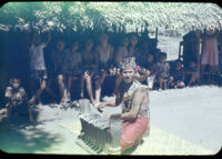 Mario playing gender; Tabanan, Bali 1957