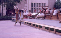 Baris danced by H. Chung; UCLA Balinese Gamelan; UCLA Alumnae Center performance