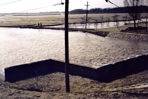 Yellow River, retention basin for overflow (2 of 2)