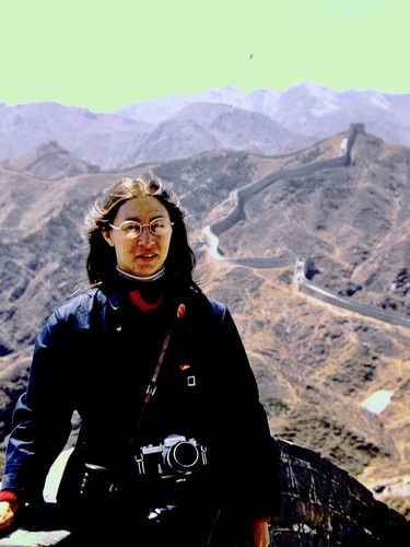 Jean Doyle at the Great Wall