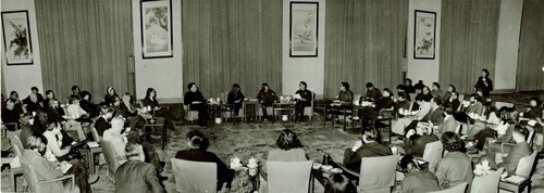 Chinese Premier Zhou Enlai and other leaders meeting with CCAS Friendship Delegation (5 of 5)