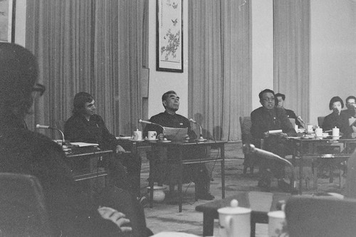 Chinese Premier Zhou Enlai and other leaders meeting with CCAS Friendship Delegation (4 of 5)