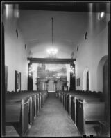 Chapel at the Pierce Brothers Mortuary, Los Angeles, 1925-1939