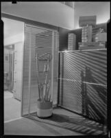 Interior view of The Bachelors haberdashery designed by Julius Ralph Davidson, Los Angeles, circa 1929