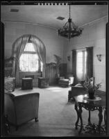 Room at the Pierce Brothers Mortuary, Los Angeles, 1925-1939