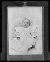 Baby Michael Griffith, son of Raymond Griffith and Bertha Mann, Los Angeles, 1931