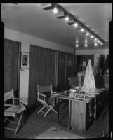 Interior view of The Bachelors haberdashery designed by Julius Ralph Davidson, Los Angeles, circa 1929