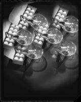 Photomontage composition with eggs in cartons, 1925-1939