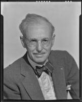 Dr. Dain Tasker, radiologist who created floral x-ray photography, Los Angeles, 1936-1939