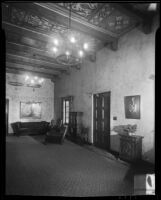 Room at the Pierce Brothers Mortuary, Los Angeles, 1925-1939