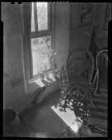 Interior view of the house of Sheldon Parsons, Santa Fe, 1932