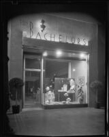 Exterior view of The Bachelors haberdashery designed by Julius Ralph Davidson, Los Angeles, circa 1929