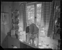 Dressing room in the William Conselman Residence, Eagle Rock, 1930-1939