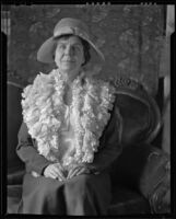 Erna Fergusson, New Mexico writer, Albuquerque, 1932