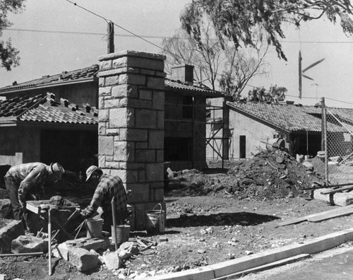 Home construction in Santa Barbara