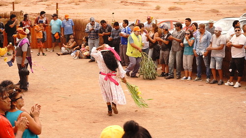 Baile de los Carnavales en casa de Rubén Martínez