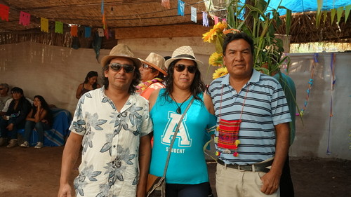 Miembros de la comunidad de Coyo en el Carnaval