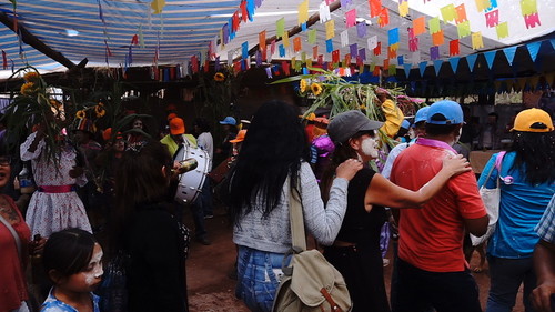 Una rueda del carnaval después de la comida