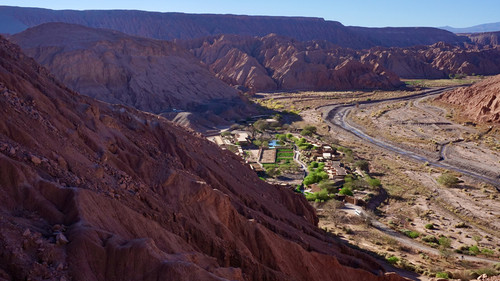 Río San Pedro desde Puakara de Quitor