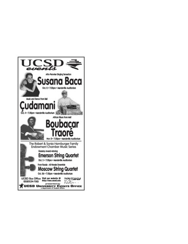 Events ad, University Events Office