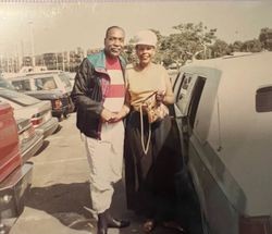 Dr. Bettye Davis Walker and brother George Davis Jr — Calisphere
