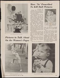 Magazine Clipping of Mary Frampton Feature
