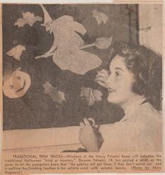 Newspaper Clipping of Deanna Pelazini
