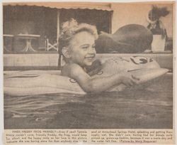 Newspaper Clipping of Tammie Moore