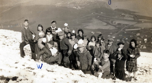 Snow on San Bruno Mountain