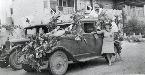 Red Cross Parade Float