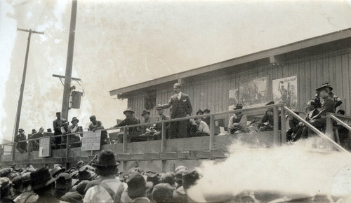 Unknown Speaker at the Shipyard in South San Francisco