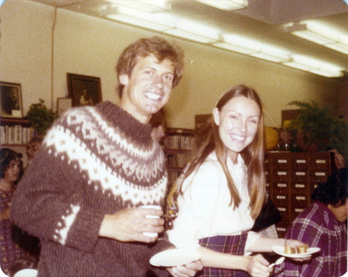 Robert Dettmer and Christina Thilmany at the Brisbane Library