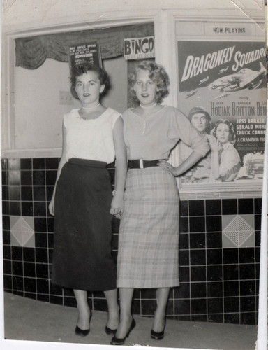 Two Women at the Brisbane Theater