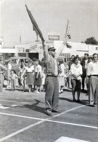 Soap Box Derby Flagman