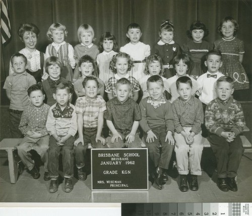 Kindergarten Class, 1962