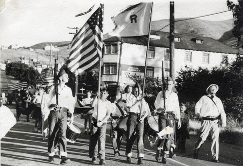 Blair's Rangers on Parade