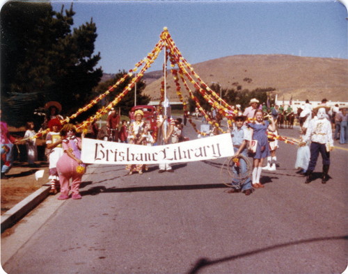 Brisbane Library Entry in Western Days Parade