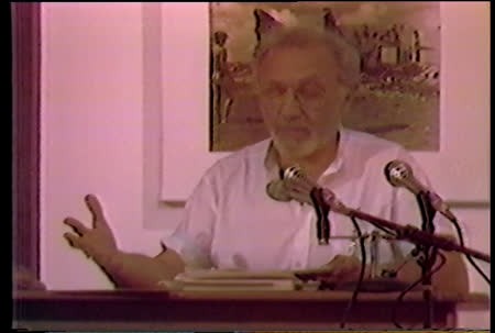 Armand Schwerner reading, San Francisco State University