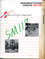 Saddleback College catalog : 1983-1985. Volume XV